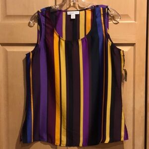 New Coldwater Creek Shell Top